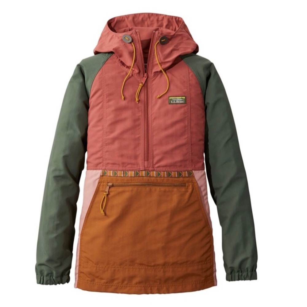 L.L bean women’s anorak jacket size M